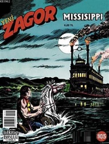 Yeni Zagor Sayı: 105 Missisippi  Frontansicht 1