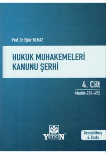 Hukuk Muhakemeleri Kanunu Şerhi (4 Cilt)  Frontansicht 1