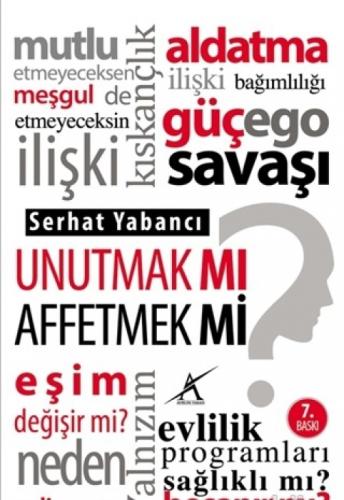 Unutmak Mı? Affetmek Mi?  Frontansicht 1