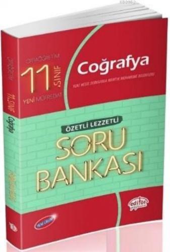 Editör Yayınları 11. Sınıf Coğrafya Özetli Lezzetli Soru Bankası Editör  Frontansicht 1