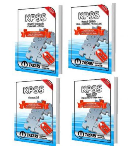 KPSS Genel Yetenek Önlisans ve Ortaöğretim (4 Kitap Takım)  Frontansicht 1