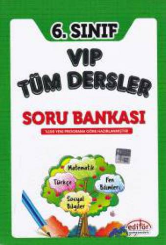 6.Sınıf Vip Tüm Dersler Soru Bankası  Frontansicht 1