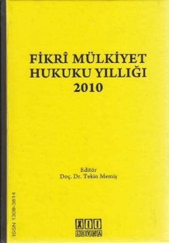 Fikri Mülkiyet Hukuku Yıllığı 2010  Frontansicht 1