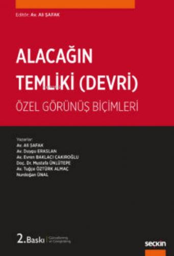 Alacağın Temliki (Alacağın Devri)  Frontansicht 1