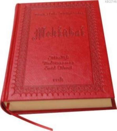 Mektubat (Orta Boy, Termo Deri)  Frontansicht 1