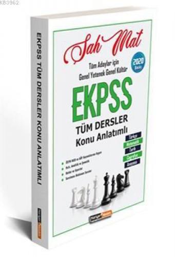2020 EKPSS Şah Mat Genel Yetenek Genel Kültür Tüm Dersler Konu Anlatımlı  Frontansicht 1