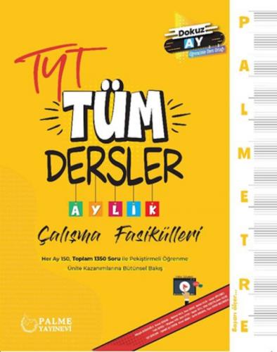 Palmetre TYT Tüm Dersler Aylık Çalışma Fasikülleri  Frontansicht 1