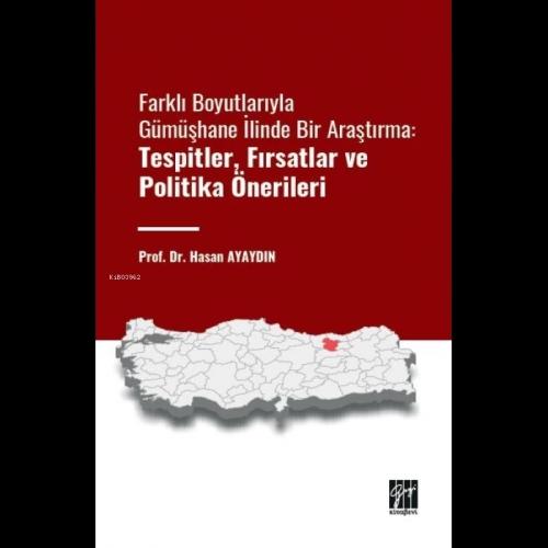 Farklı Boyutlarıyla Gümüşhane İlinde Bir Araştırma Tespitler  Frontansicht 1