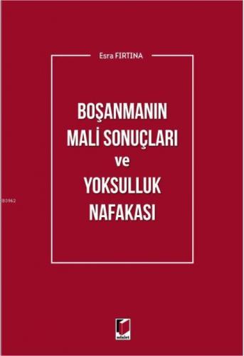 Boşanmanın Mali Sonuçları ve Yoksulluk Nafakası  Frontansicht 1