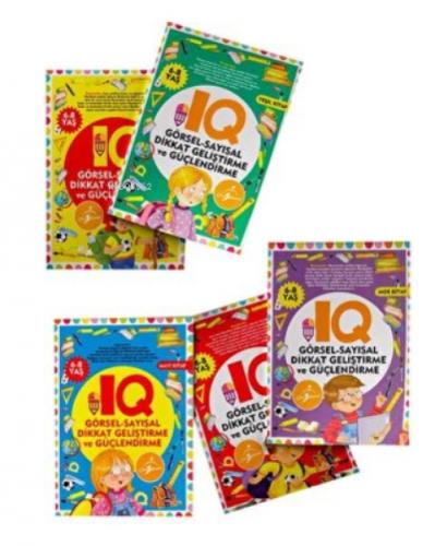 IQ Dikkat Geliştirme ve Güçlendirme Seti (5 Kitap Takım) 6 - 8 Yaş  Frontansicht 1