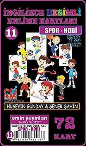 İngilizce 11.Spor-Hobi / Resimli Kelime Kartları 72-Kart  Frontansicht 1