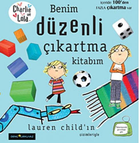 Charlie ve Lola Benim Düzenli Çıkartma Kitabım  Frontansicht 1