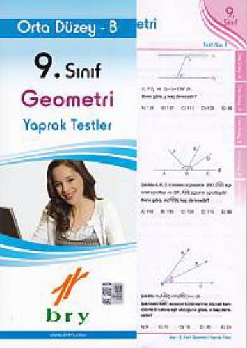 9. Sınıf Geometri Yaprak Testler Orta Düzey B  Frontansicht 1