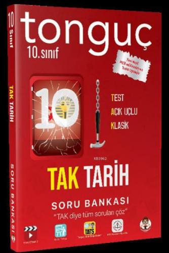 Tonguç Yayınları 10. Sınıf TAK Tarih Soru Bankası Tonguç Akademi Y  Frontansicht 1