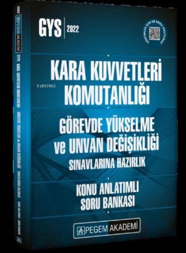 2022 Kara Kuvvetleri Komutanlığı Görevde Yükselme ve Unvan Değişikliği Konu Anlatımlı Soru Bankası  Frontansicht 1