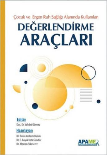 Çocuk Ergen Ruh Sağlığı Alanında Kullanılan;Değerlendirme Araçları  Frontansicht 1