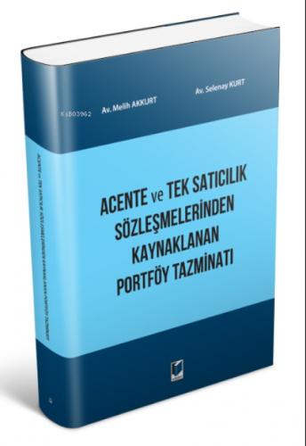 Acente ve Tek Satıcılık Sözleşmelerinden Kaynaklanan Portföy Tazminatı  Frontansicht 1