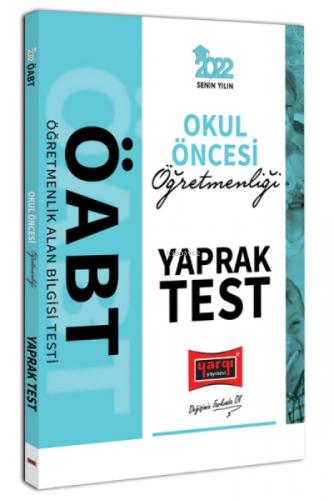 2022 ÖABT Okul Öncesi Öğretmenliği Yaprak Test  Frontansicht 1