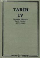 Tarih IV; Kemalist Eğitimin Tarih Dersleri (1931-1941)  Frontansicht 1