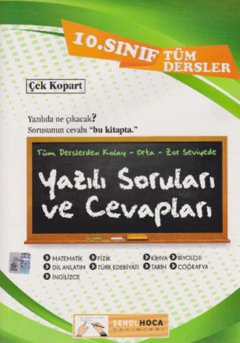 10. Sınıf Tüm Dersler Yazılı  Frontansicht 1