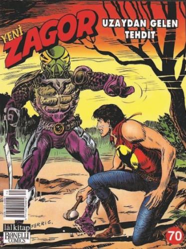 Zagor Sayı 70-Uzaydan Gelen Tehdit  Frontansicht 1
