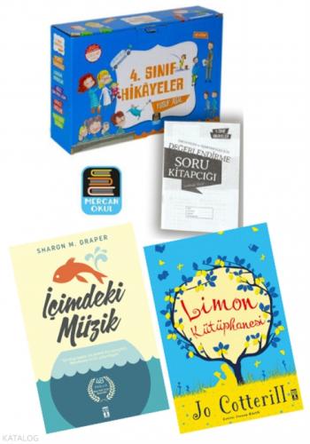 4. Sınıf Hikayeler Okuma Seti 10 Kitap - İçimdeki Müzik - Limon Kütüphanesi (13 Kitap Set)  Frontansicht 1