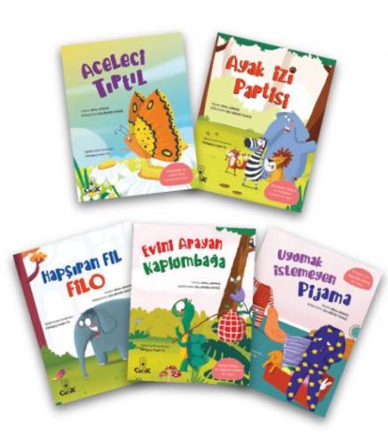 Eğlenceli Hikayelerle Kazanımlar Serisi - 5 Kitap Takım  Frontansicht 1