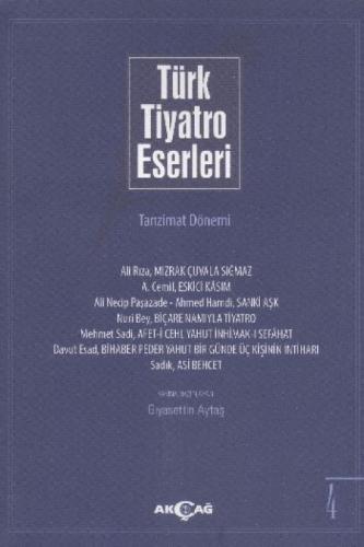 Türk Tiyatro Eserleri 4 Tanzimat Dönemi  Frontansicht 1