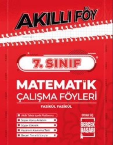 7. Sınıf;Akıllı Föy Matematik Çalışma Föyleri Fasikül Fasikül  Frontansicht 1