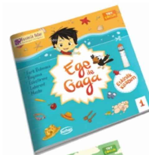 Ege İle Gaga Etkinlik Kitabım 1;Fark Bulmaca, Boyama, Eşleştirme, Labirent, Maske  Frontansicht 1