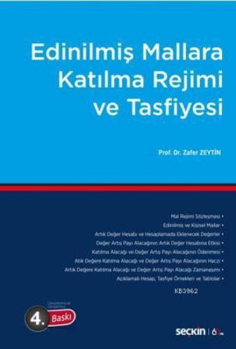 Edinilmiş Mallara Katılma Rejimi ve Tasfiyesi  Frontansicht 1