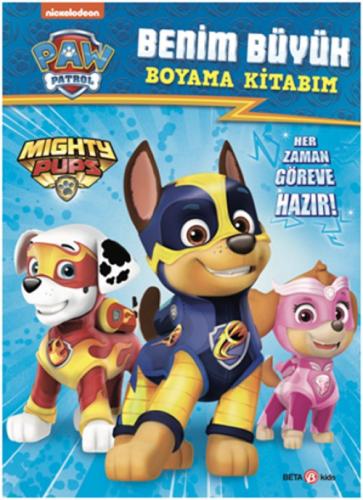 Paw Patrol Benim Büyük Boyama Kitabım  Frontansicht 1