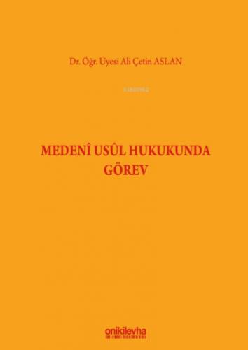 Medeni Usul Hukukunda Görev  Frontansicht 1