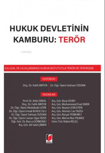 Hukuk Devletinin Kamburu: Terör;(Ulusal ve Uluslararası Hukuk Boyutuyla Terör ve Terörizm)  Frontansicht 1