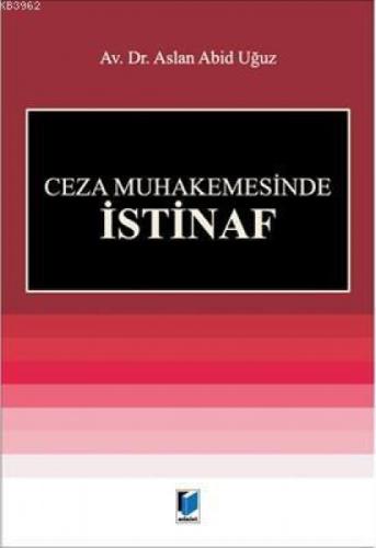 Ceza Muhakemesinde İstinaf  Frontansicht 1