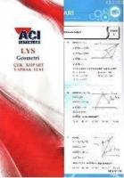 Lys| Geometri; Çek Kopar Yaprak Test  Frontansicht 1