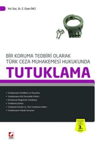 Türk Ceza Muhakemesi Hukukunda Tutuklama  Frontansicht 1