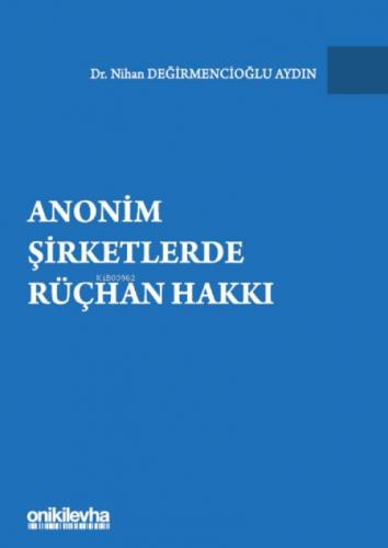 Anonim Şirketlerde Rüçhan Hakkı  Frontansicht 1