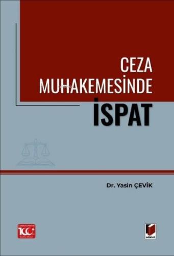 Ceza Muhakemesinde İspat  Frontansicht 1