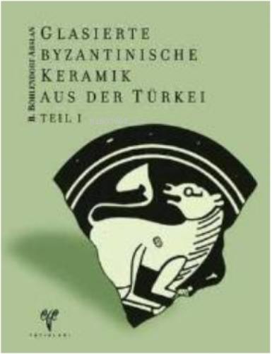 Glasierte Byzantinische Keramik Aus Der Türkei  Frontansicht 1