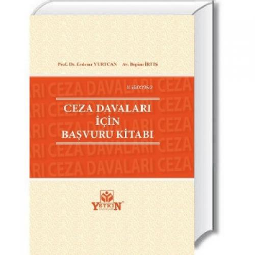 Ceza Davaları İçin Başvuru Kitabı  Frontansicht 1