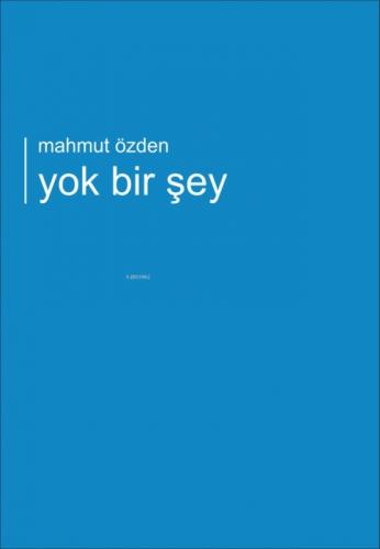 Yok Bir Şey  Frontansicht 1