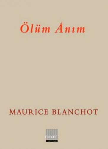 Ölüm Anım  Frontansicht 1
