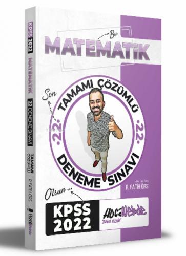 2022 KPSS Matematik Tamamı Çözümlü 22 Deneme  Frontansicht 1