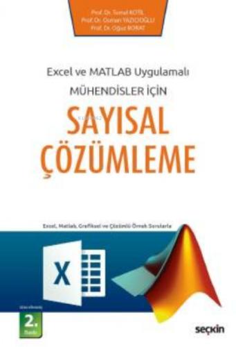 Sayısal Çözümleme;Excel ve Matlab Uygulamalı Mühendisler İçin  Frontansicht 1