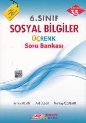6. Sınıf Sosyal Bilgiler Üçrenk Soru Bankası  Frontansicht 1