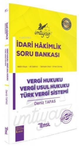 İmtiyaz İdari Hakimlik Vergi Hukuku, Vergi Usul Hukuku, Türk Vergi Sistemi Soru Bankası Çözümlü  Frontansicht 1