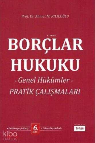 Borçlar Hukuku Genel Hükümler Pratik Çalışmaları  Frontansicht 1