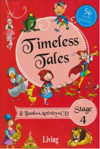 Stage 4-Timeless Tales 8 Books+Activity+CD  Frontansicht 1