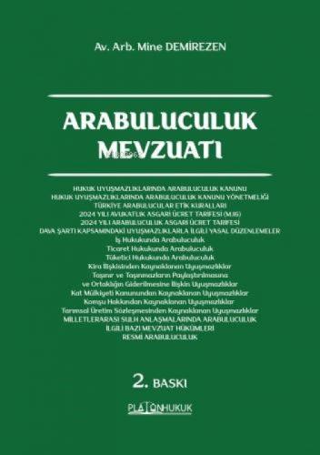 Arabuluculuk Mevzuatı  Frontansicht 1